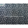 Bright Nylon Spandex Fabric With Silver Point Printed